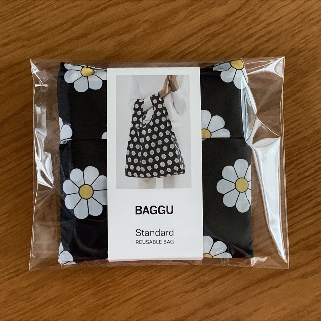 BAGGU - Standard BAGGU スタンダード バグゥ ブラックデイジー 新品未