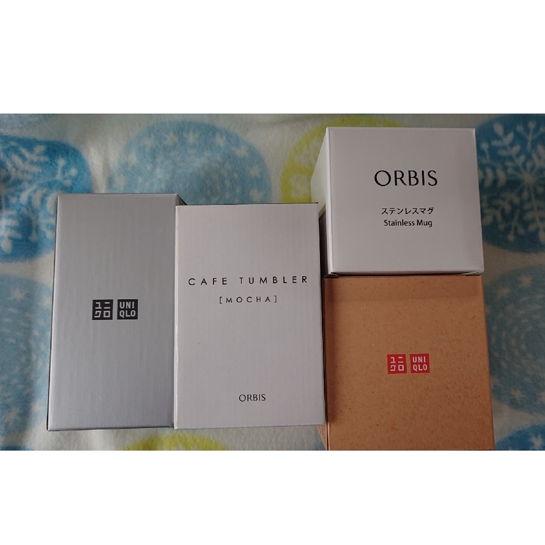 ORBIS(オルビス)のORBIS  UNIQLO   ステンレスマグ、タンブラーセット インテリア/住まい/日用品のキッチン/食器(タンブラー)の商品写真