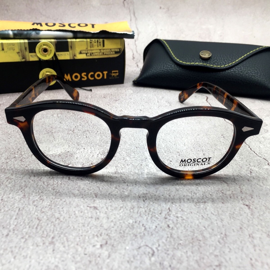 MOSCOT(モスコット)のモスコット MOSCOT 44 鼈甲柄 レムトッシュ 眼鏡 メガネ メンズのファッション小物(サングラス/メガネ)の商品写真