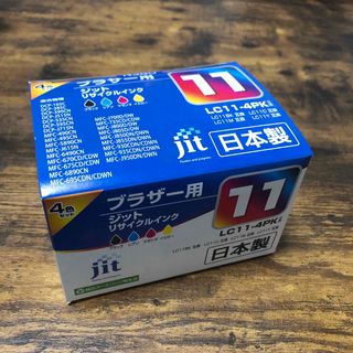 ブラザー(brother)のブラザー工業 ブラザー インク　ＬＣ１１-４ＰＫ　４色パック(PC周辺機器)