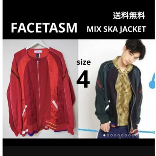 ファセッタズム(FACETASM)の定価10万位 ファセッタズム MIX SKA JACKET 再構築スカジャン 4(スカジャン)