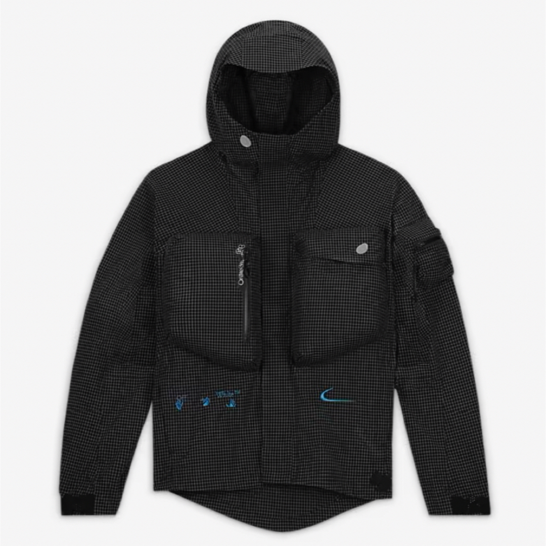 Nike x Off-White Men's Jacket 004 Blackメンズ