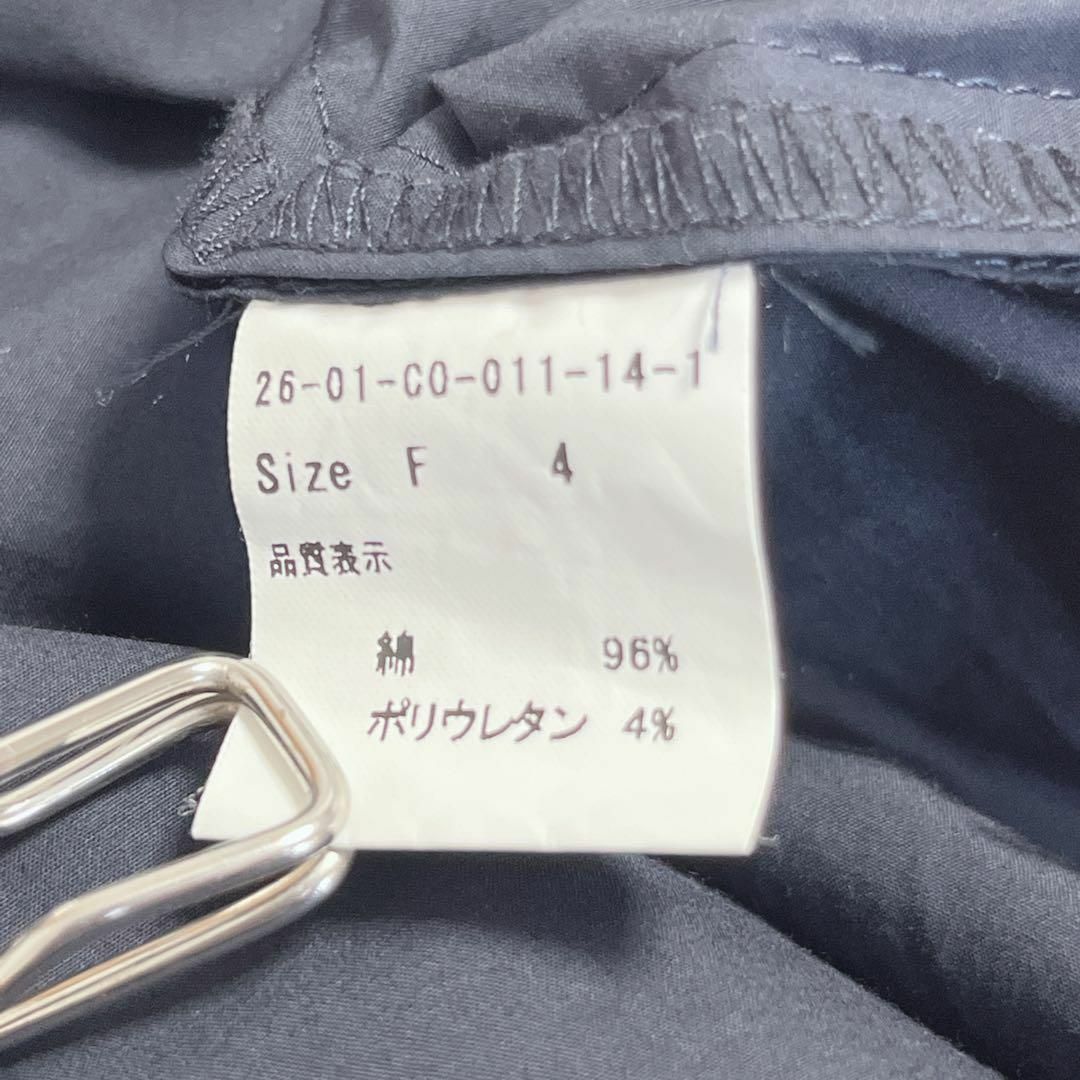 note et silence(ノートエシロンス)のノートエシロンス　チェスターコート　薄手【F】日本製　1つボタン　シンプル　無地 レディースのジャケット/アウター(チェスターコート)の商品写真