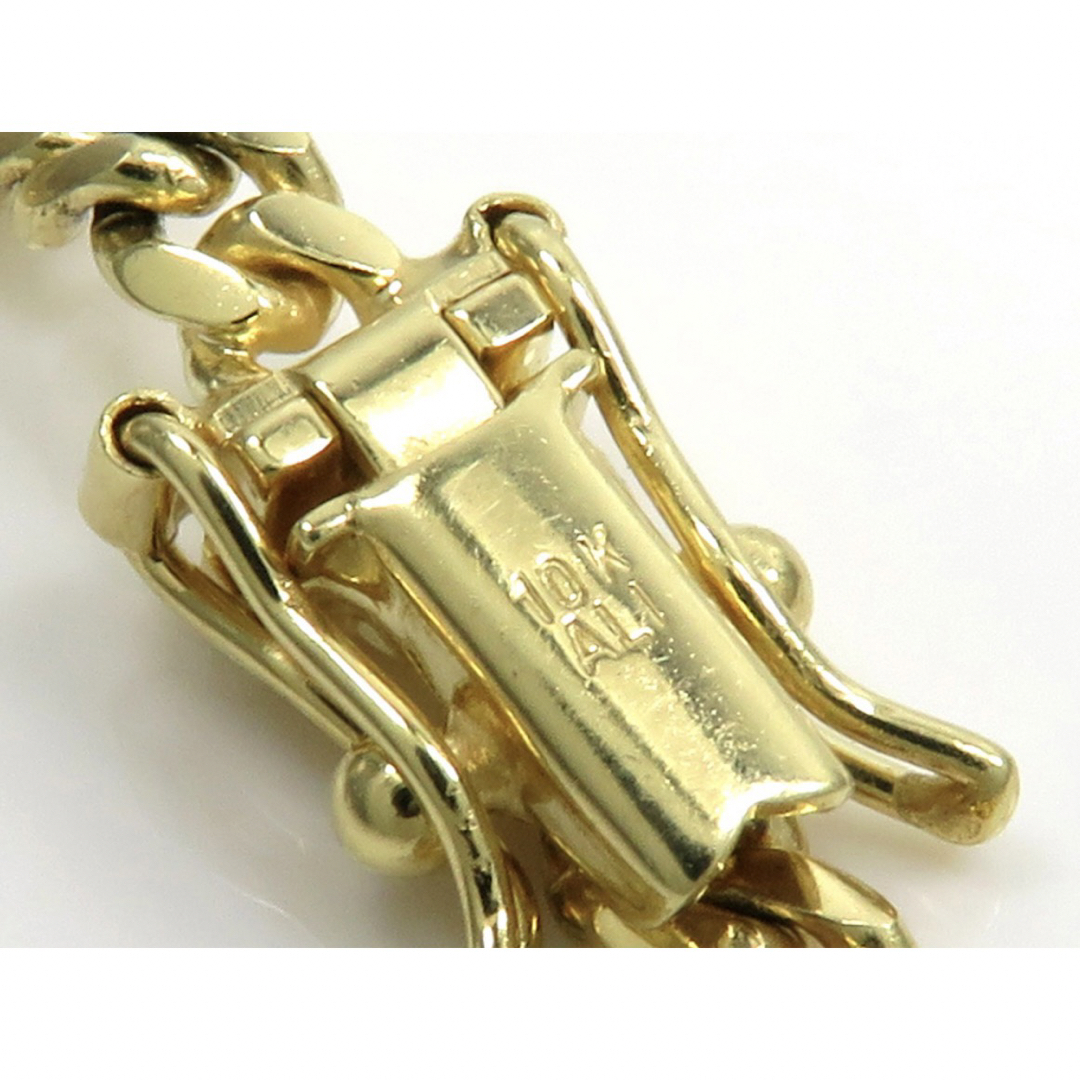 10K gold Miami cuban link chain 4.2 メンズのアクセサリー(ネックレス)の商品写真