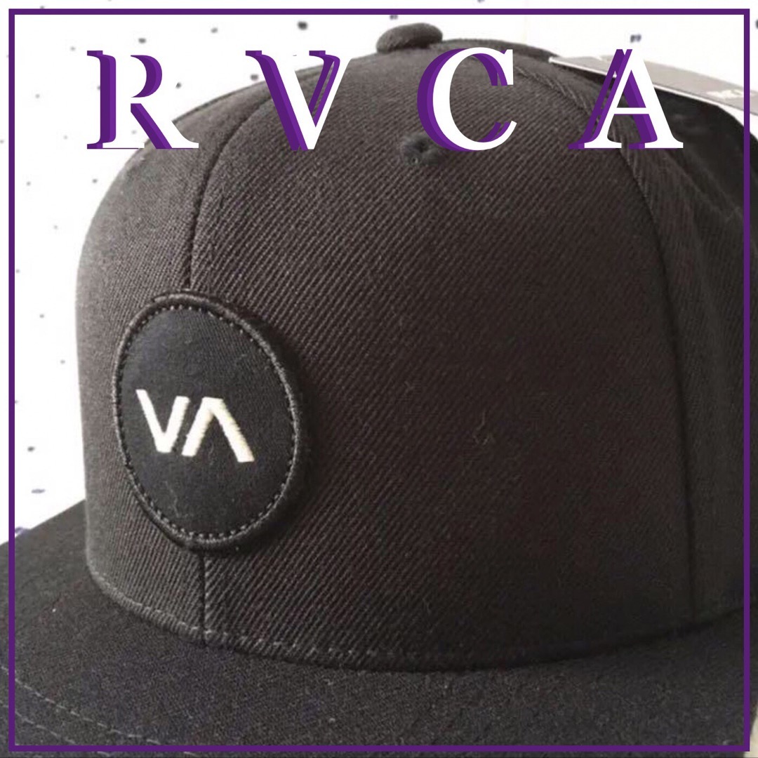 RVCA(ルーカ)のRVCAルーカUS限定アイコンワッペンエンブロイディーツイルキャップ帽子1点物 スポーツ/アウトドアのスポーツ/アウトドア その他(サーフィン)の商品写真