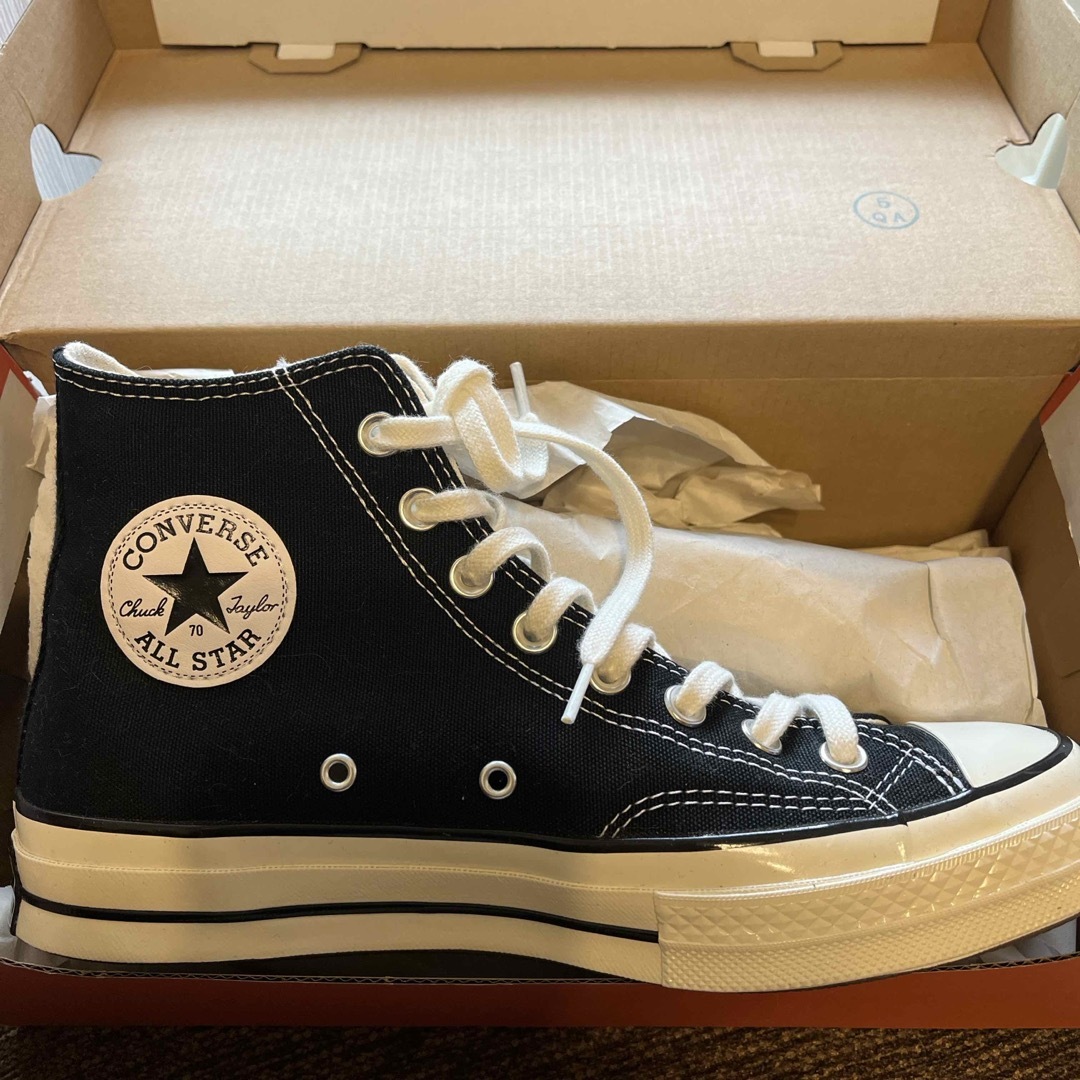 内祝い 26㎝ CONVERSE CT70 チャックテイラー コンバース ブラック