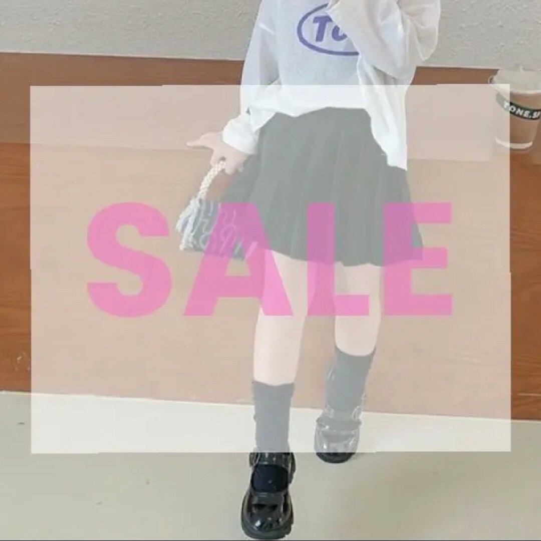 【韓国子供服】プリーツミニスカート  80cm キッズ/ベビー/マタニティのベビー服(~85cm)(スカート)の商品写真