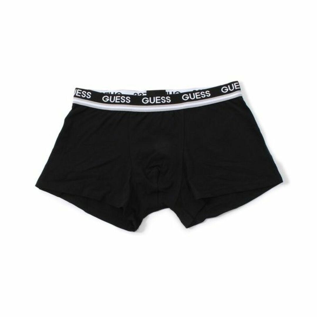 GUESS(ゲス)のSALE! GUESSゲス ロゴプレーンボクサーパンツ ブラック Lサイズ メンズのアンダーウェア(ボクサーパンツ)の商品写真