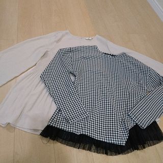 ザラ(ZARA)のレディースカットソー　2点　秋冬春　ユニクロ　ザラ(セット/コーデ)