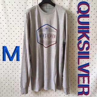 クイックシルバー(QUIKSILVER)のQSクイックシルバーUS限定sinceアイコンロングスリーブTシャツＭ1点物(サーフィン)