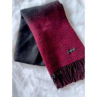 インディヴィ(INDIVI)のインディヴィ　厚手　リバーシブル　マフラー🧣ストール　アクセント(マフラー/ショール)