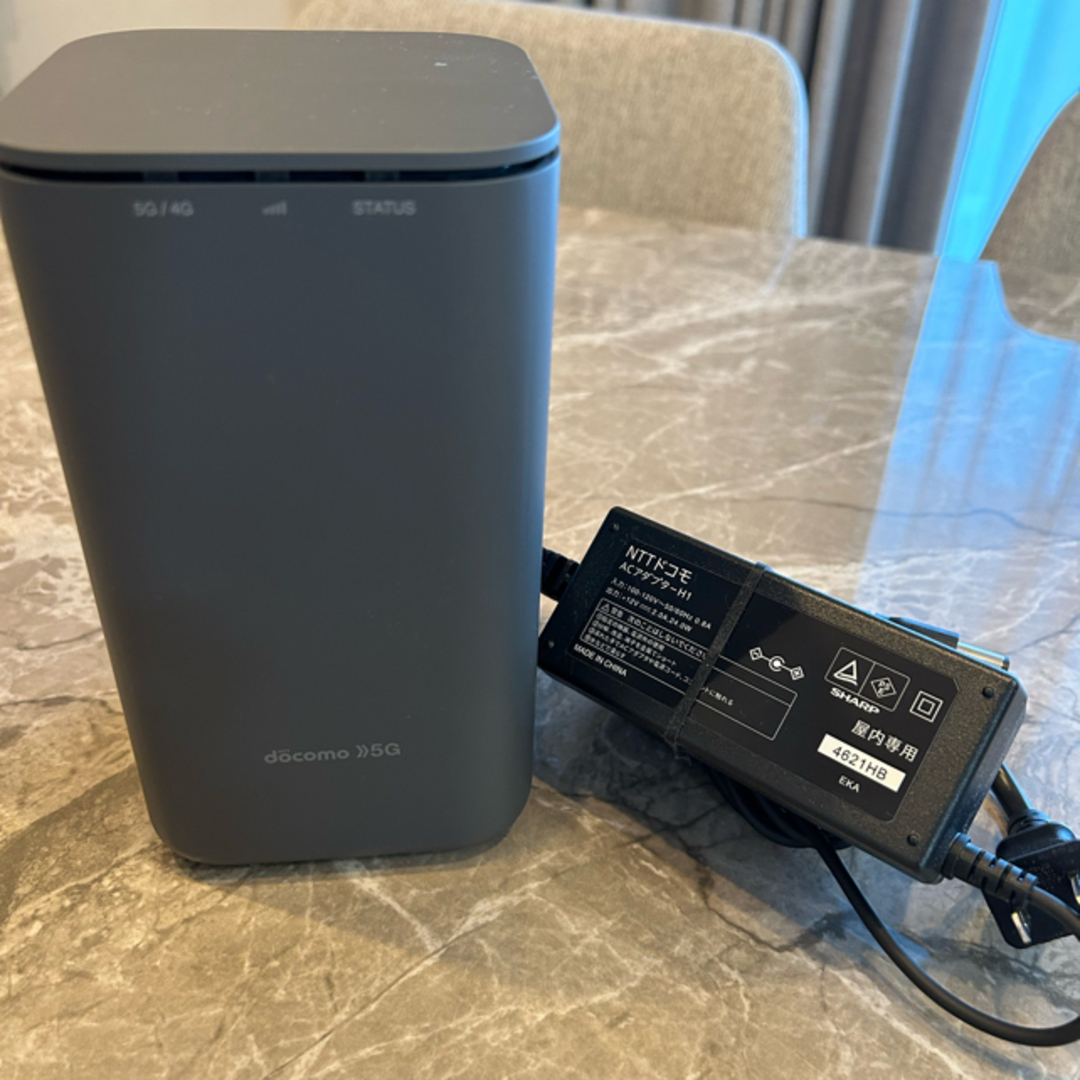税込) Docomo home ドコモ home SHARP ダークグレー home5G HR01 税込) Docomo home ドコモ home SHARP ダークグレー home5G HR01