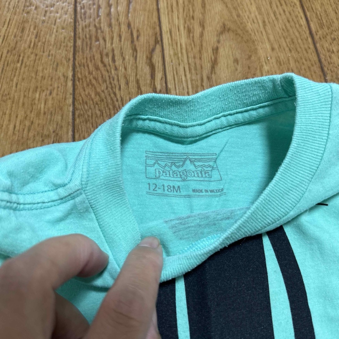 patagonia(パタゴニア)のパタゴニア　Tシャツ　12-18 キッズ/ベビー/マタニティのベビー服(~85cm)(Ｔシャツ)の商品写真