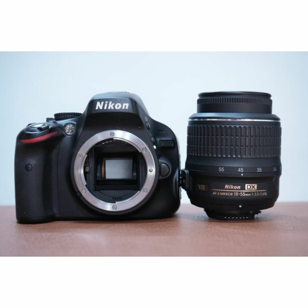 Nikon(ニコン)のNikon ニコン D5100 18-55 VR レンズキット スマホ/家電/カメラのカメラ(デジタル一眼)の商品写真