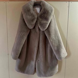 シールームリン(SeaRoomlynn)のECOファーBig collarロングコート(毛皮/ファーコート)