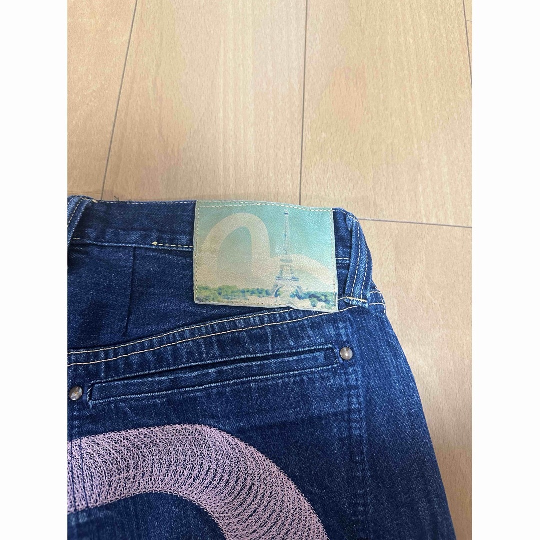 EVISU(エビス)のevisu デニムパンツ　ビッグカモメ　ピンク メンズのパンツ(デニム/ジーンズ)の商品写真
