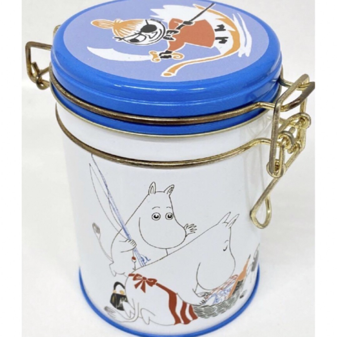 MOOMIN(ムーミン)の美品 レア ムーミン 展 限定 キャニスター 缶 小物入れ マグネット セット エンタメ/ホビーのアニメグッズ(その他)の商品写真