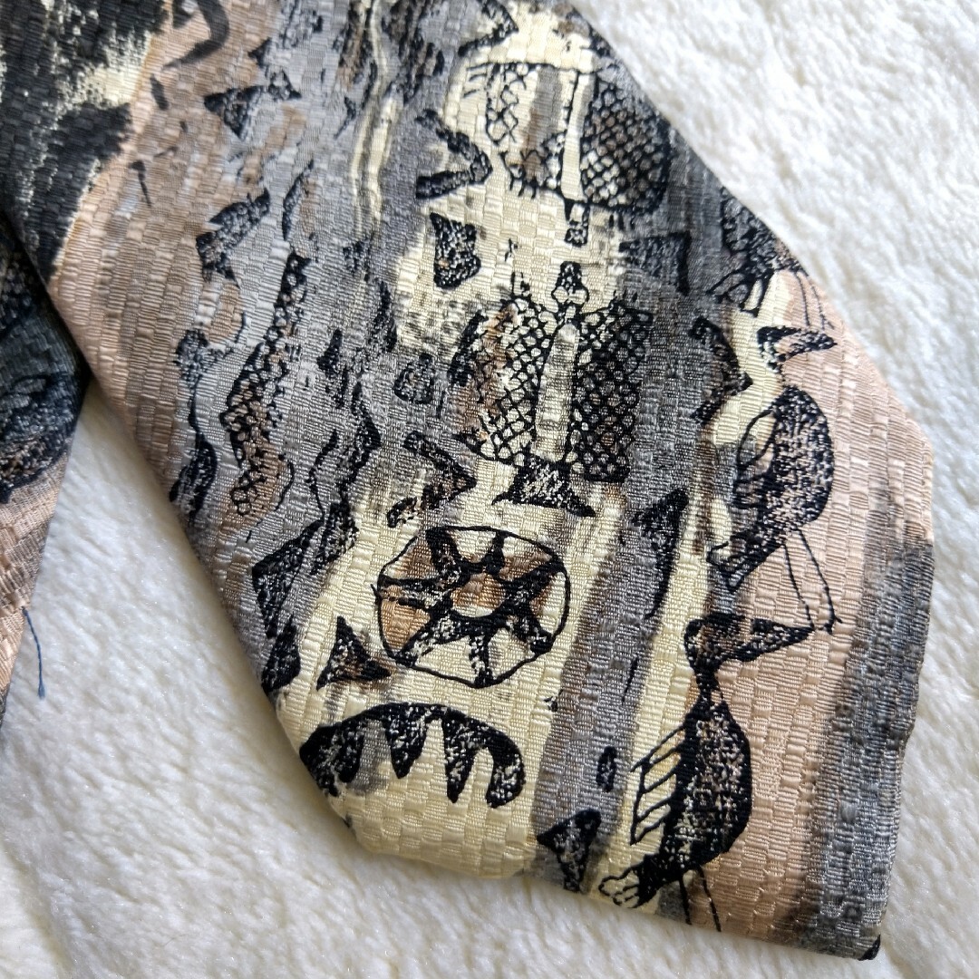 ネクタイ　動物柄　豹柄 メンズのファッション小物(ネクタイ)の商品写真