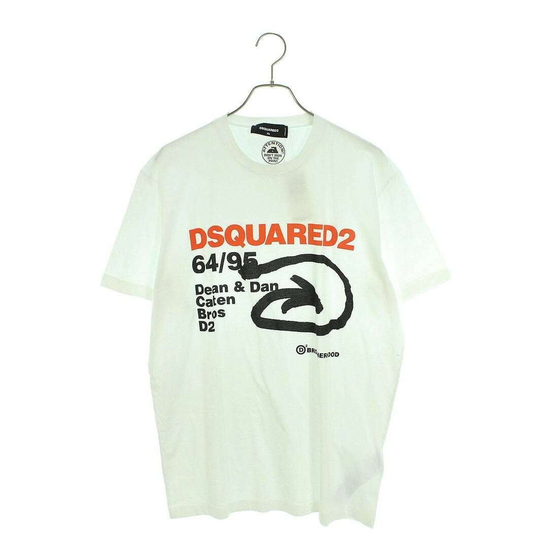 DSQUARED2(ディースクエアード)のディースクエアード  S74GD990 フロントプリントTシャツ メンズ XL メンズのトップス(Tシャツ/カットソー(半袖/袖なし))の商品写真