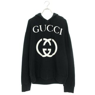 グッチ(Gucci)のグッチ  475374 X3Q25 インターロッキングGプルオーバーパーカー メンズ L(パーカー)