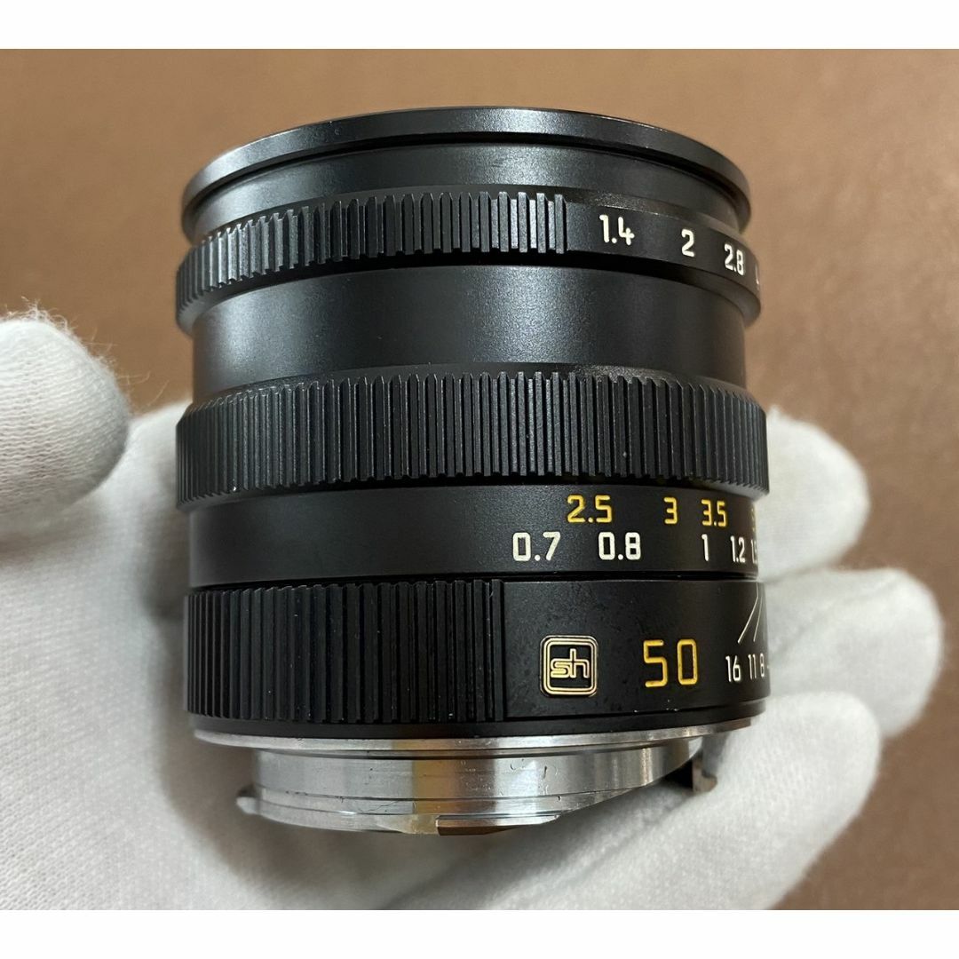 LEICA(ライカ)のLEICA Summilux M50mm f1.4 3rd Black SH スマホ/家電/カメラのカメラ(レンズ(単焦点))の商品写真