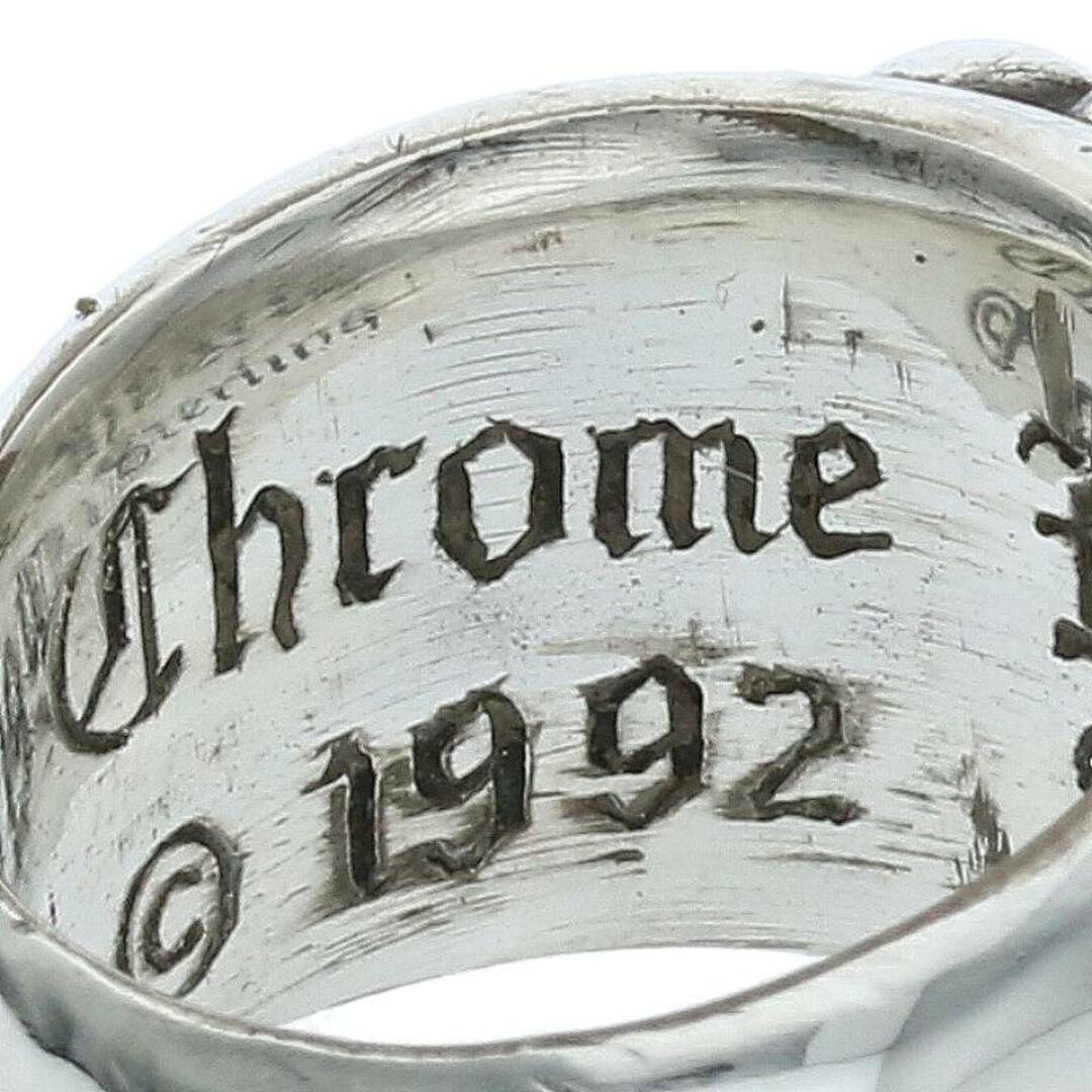 Chrome Hearts(クロムハーツ)のクロムハーツ  FLRL CRS/フローラルクロス シルバーリング メンズ 8号 メンズのアクセサリー(リング(指輪))の商品写真