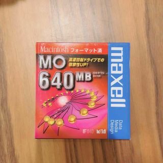 MOディスク 640MB maxell マクセル 3.5インチ 1枚(その他)