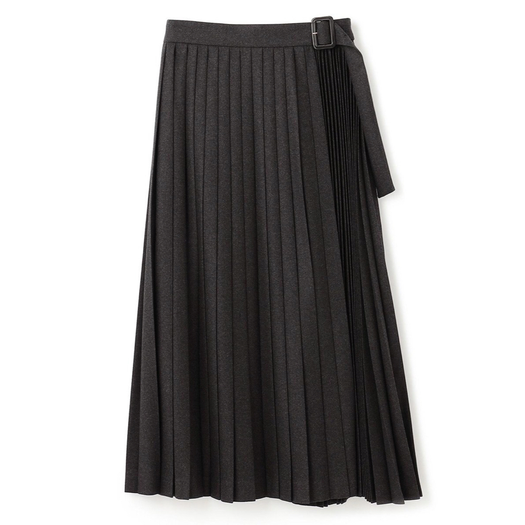 BEIGE,  限定コレクション プリーツスカート ¥86,900ロングスカート