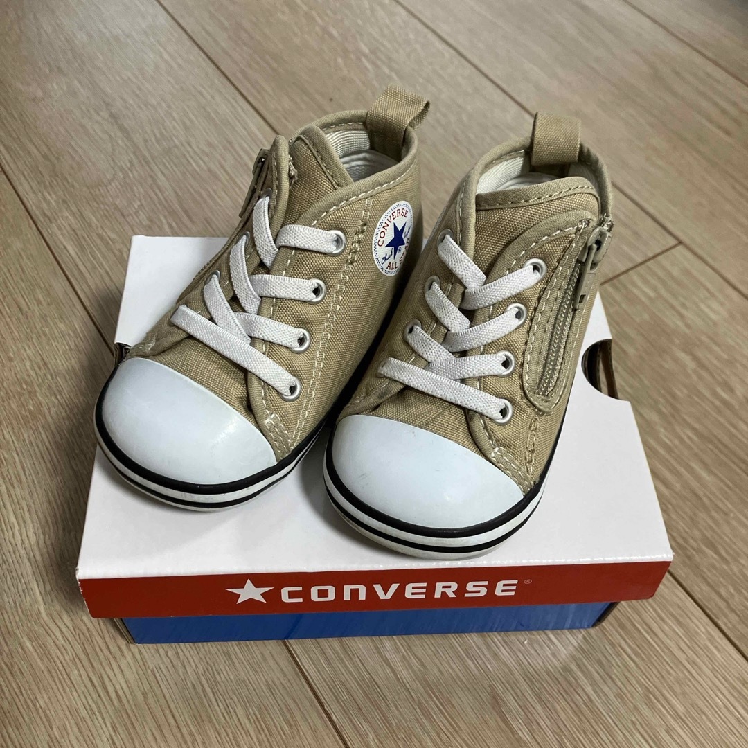 CONVERSE(コンバース)のコンバース　13.0cm ベージュ キッズ/ベビー/マタニティのベビー靴/シューズ(~14cm)(スニーカー)の商品写真