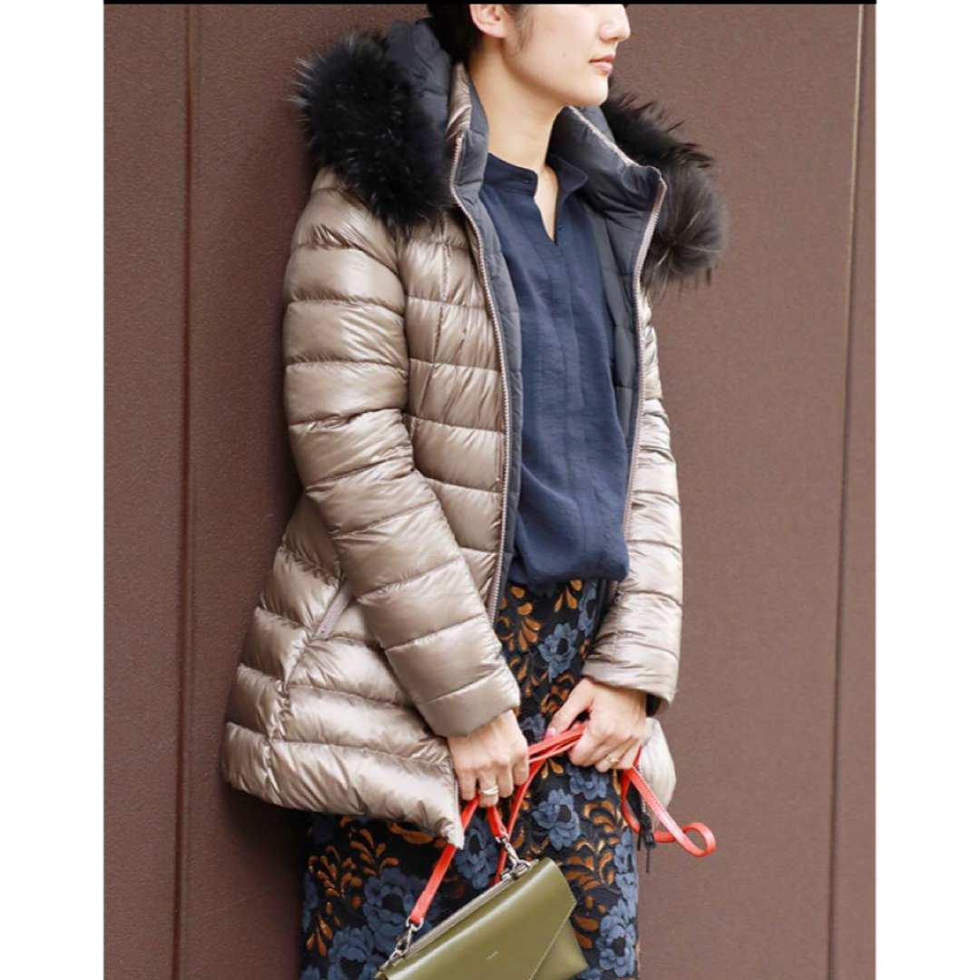 タトラス ROSE BUD別注 ダウンコート ブラック サイズM タトラス ROSE BUD別注 ダウンコート ブラック サイズM