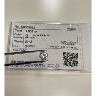 ダイヤモンドルース　1.002ct(各種パーツ)