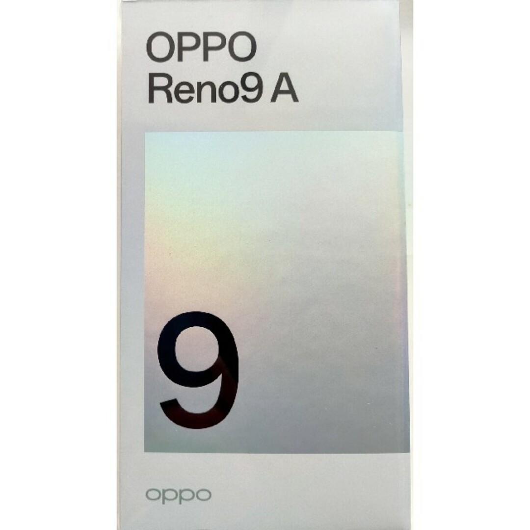 OPPO(オッポ)の新品未開封品★オッポ OPPO Reno9A ムーンホワイト スマホ本体送料無料 スマホ/家電/カメラのスマートフォン/携帯電話(スマートフォン本体)の商品写真