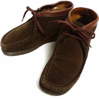 クラークス(Clarks)のアイルランド製 Clarks/ クラークスWallabee ワラビーブーツUK4(ブーツ)