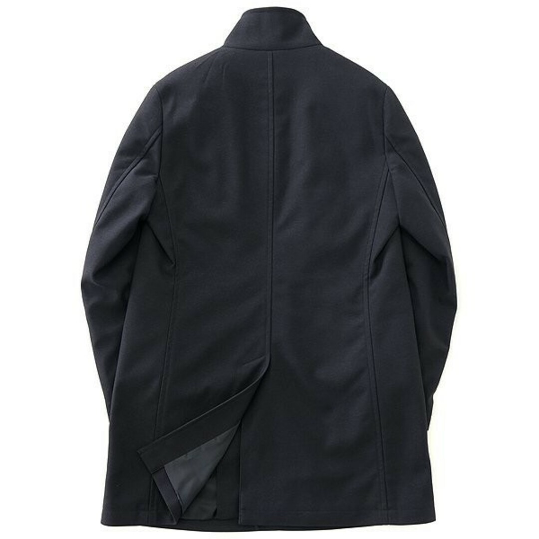 THE SUIT COMPANY(スーツカンパニー)の新品 スーツカンパニー 中綿ライナー 撥水 ボンディング 立ち襟 コート S 紺 メンズのジャケット/アウター(ステンカラーコート)の商品写真