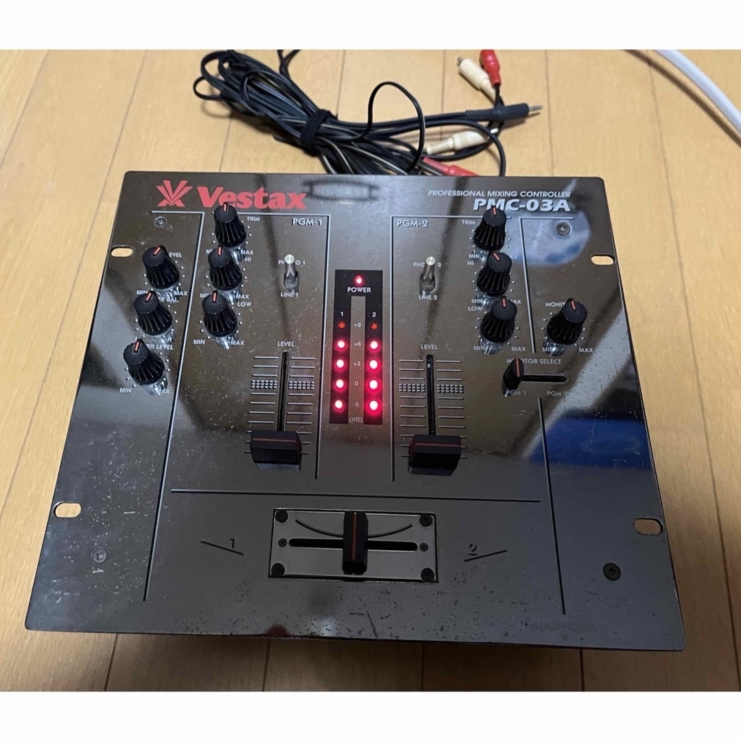 Vestax(ベスタクス)のVestax ベスタクス　PMC-03A  DJミキサー 楽器のDJ機器(DJミキサー)の商品写真