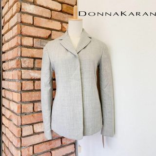 ダナキャラン(Donna Karan)の2736【未使用】ダナキャラン　レディース　ジャケット　グレー(テーラードジャケット)