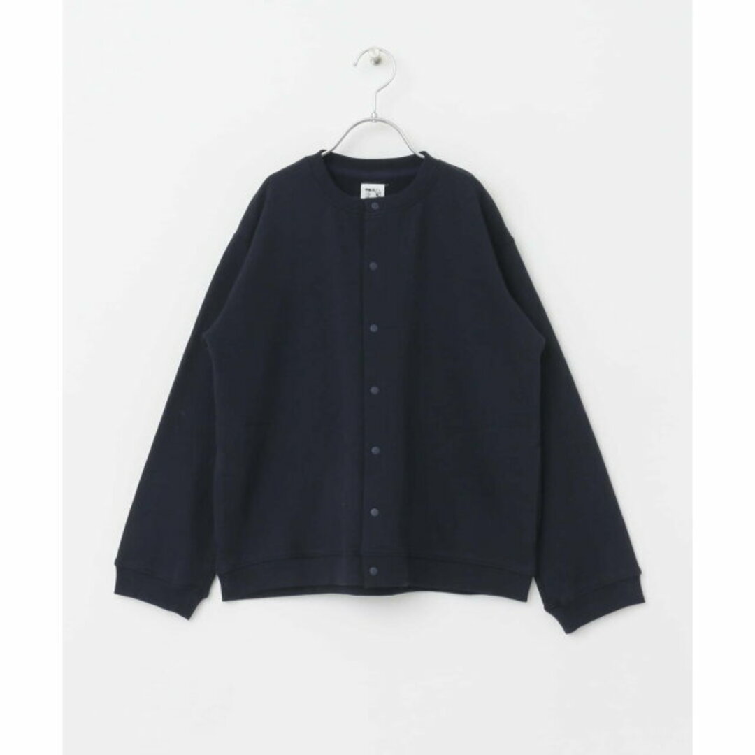 URBAN RESEARCH DOORS(アーバンリサーチドアーズ)の【D/NAVY】『WEB/一部店舗限定』裏毛クルーネックカーディガン(KIDS) キッズ/ベビー/マタニティのキッズ服女の子用(90cm~)(その他)の商品写真