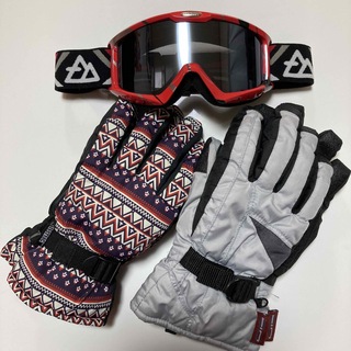 スキー　ゴーグル&手袋2  セット(その他)