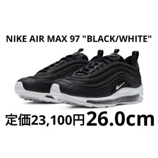 ナイキ(NIKE)の【新品】NIKE AIR MAX 97 "BLACK/WHITE"(スニーカー)