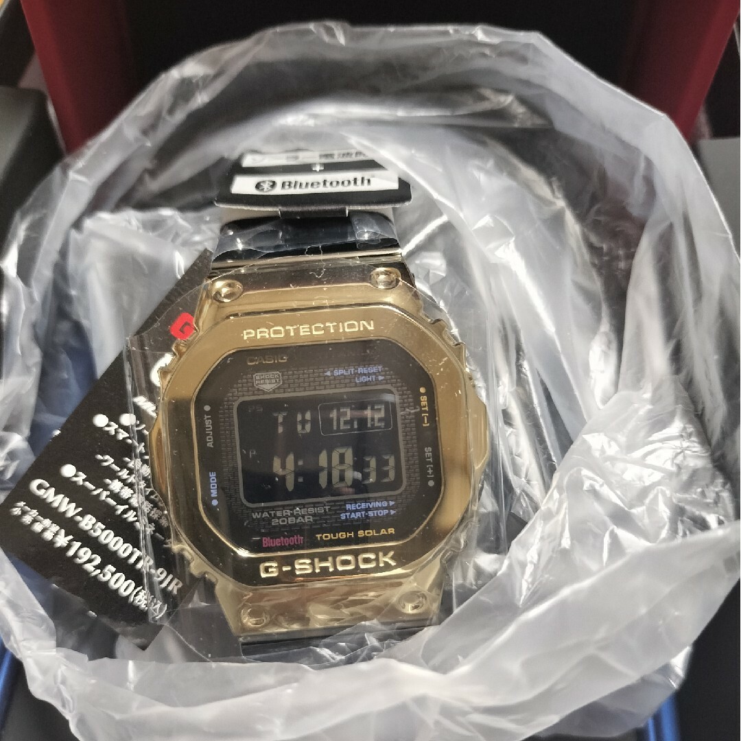 G-SHOCK(ジーショック)のGMW-B5000TR-9JR  GOLD  チタン メンズの時計(腕時計(デジタル))の商品写真