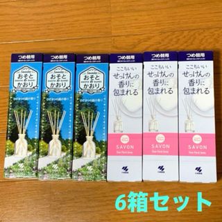 コバヤシセイヤク(小林製薬)のサワデー 香るスティック 詰め替え×6コセット(アロマポット/アロマランプ/芳香器)