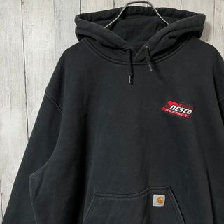 カーハート(carhartt)のCarhartt カーハート パーカー フーディ 企業ロゴ 刺繍ロゴ XL(パーカー)