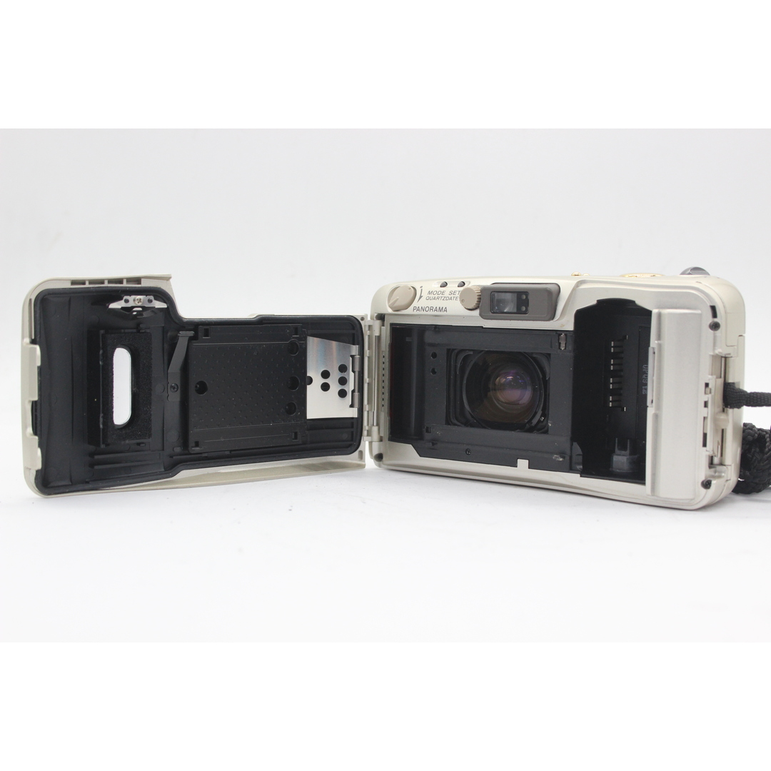 【返品保証】 オリンパス Olympus μ Zoom 105 Deluxe ゴールド Multi AF 38-105mm ケース付き コンパクトカメラ  s4409 スマホ/家電/カメラのカメラ(フィルムカメラ)の商品写真