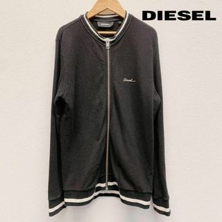 ディーゼル(DIESEL)の2729　DIESEL　ディーゼル　ジップアップ　ニット　セーター　ブラック(ニット/セーター)