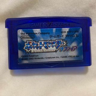 ニンテンドウ(任天堂)のポケットモンスター　サファイア(携帯用ゲームソフト)