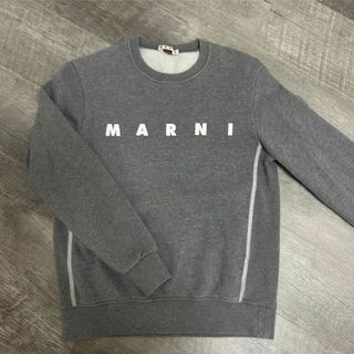 ◇匿名配送◇ MARNI ロゴ　スウェット　グレー　新品未使用　12Y