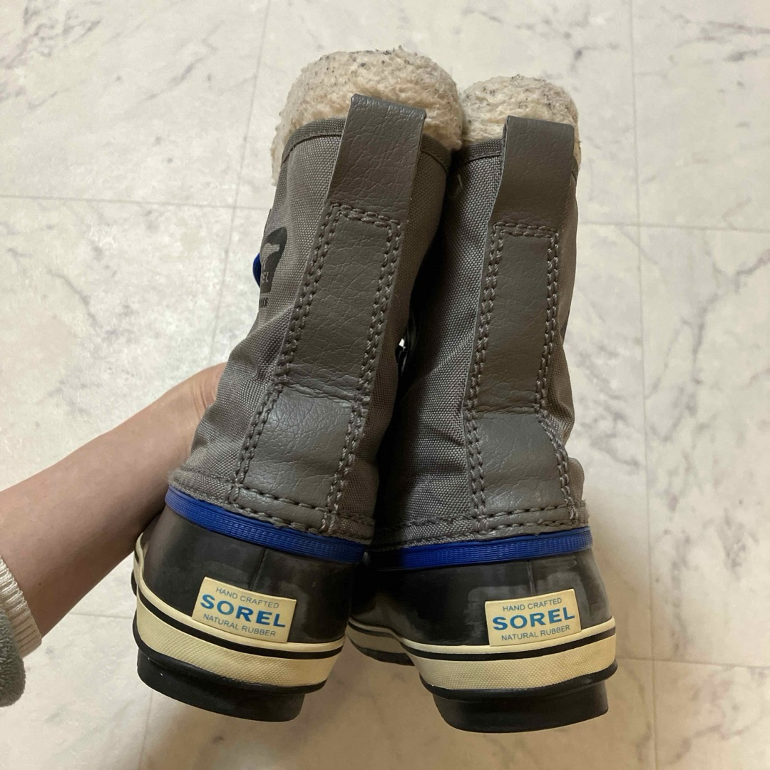 SOREL(ソレル)のSORELキッズスノーブーツ(箱あり) キッズ/ベビー/マタニティのキッズ靴/シューズ(15cm~)(ブーツ)の商品写真