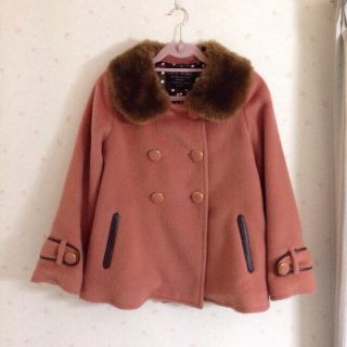 セシルマクビー(CECIL McBEE)のセシル♡ピンクファーコート(ピーコート)