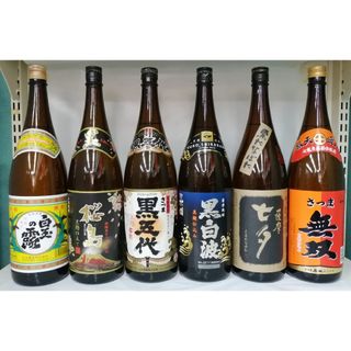 人気 鹿児島産芋焼酎 1.8㍑×6本セット(焼酎)