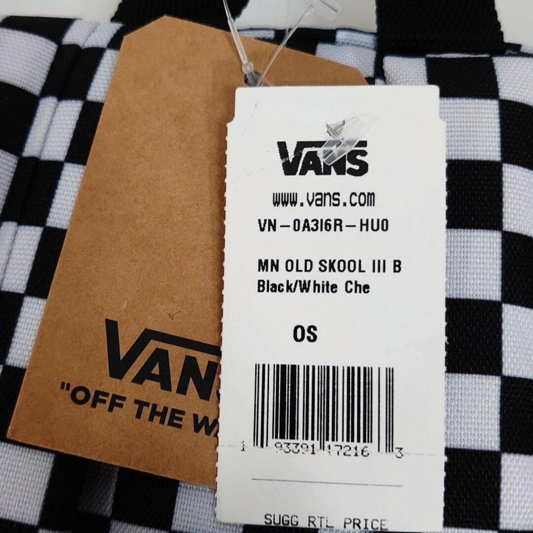 VANS(ヴァンズ)のVANS バンズ/リュック/OLD SKOOL Ⅲ/チェッカー柄 メンズのバッグ(バッグパック/リュック)の商品写真